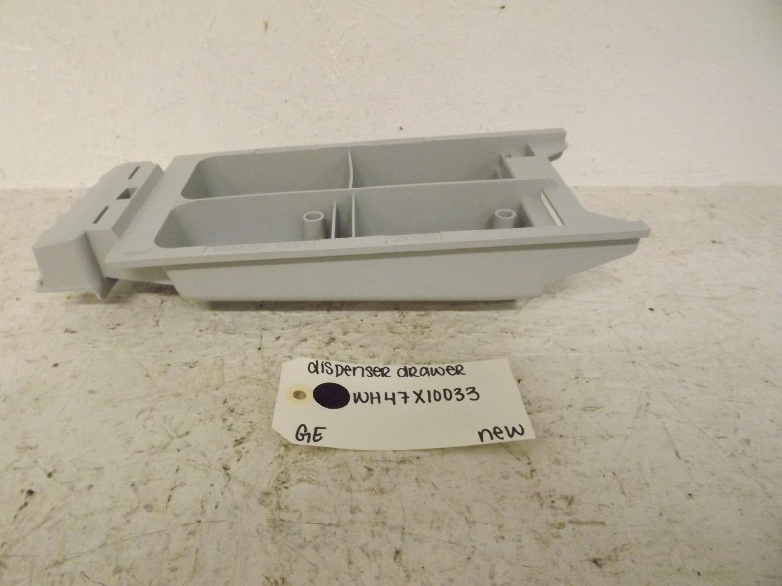 GE Washer WH47X10033 Dispenser Drawer New GE Washer WH47X10033 Dispenser Drawer New